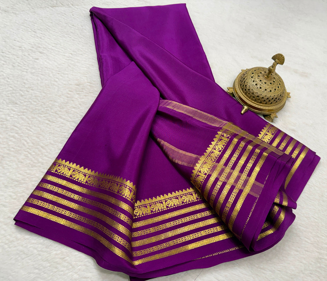 Soft Premium Mysore Silk Saree for Wedding & Festive Collection