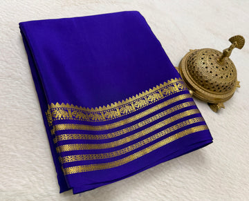 Premium Ethnic Mysore Silk Saree with Traditional Weaving