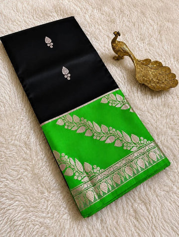 Luxury Kanchipuram Tussar Silk Saree for Wedding & Festive Wear